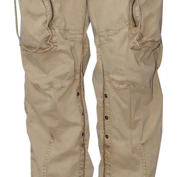 Free People We The Free Can't Compare Slouch Pants Straight Leg Cargo Pocket L - Picture 6 of 7